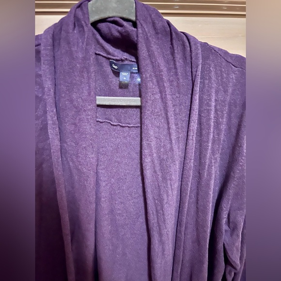Gap Open Front Cowl Neck Cardigan Size XL - Picture 3 of 6